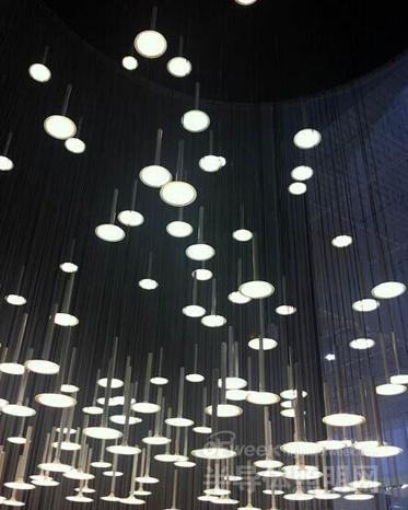 梦幻蒲公英 飞舞在半空的OLED玻璃灯具 - OF