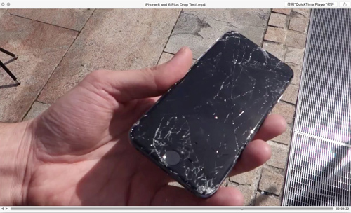 iphone6和plus屏幕测试均碎:锤子又该乐了